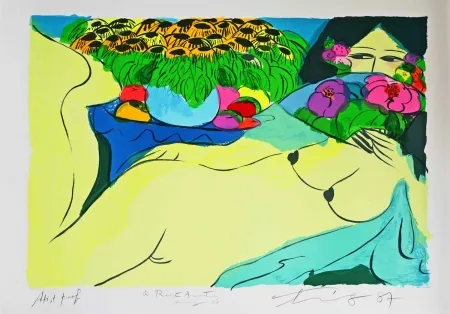 リトグラフ Ting - Sans titre