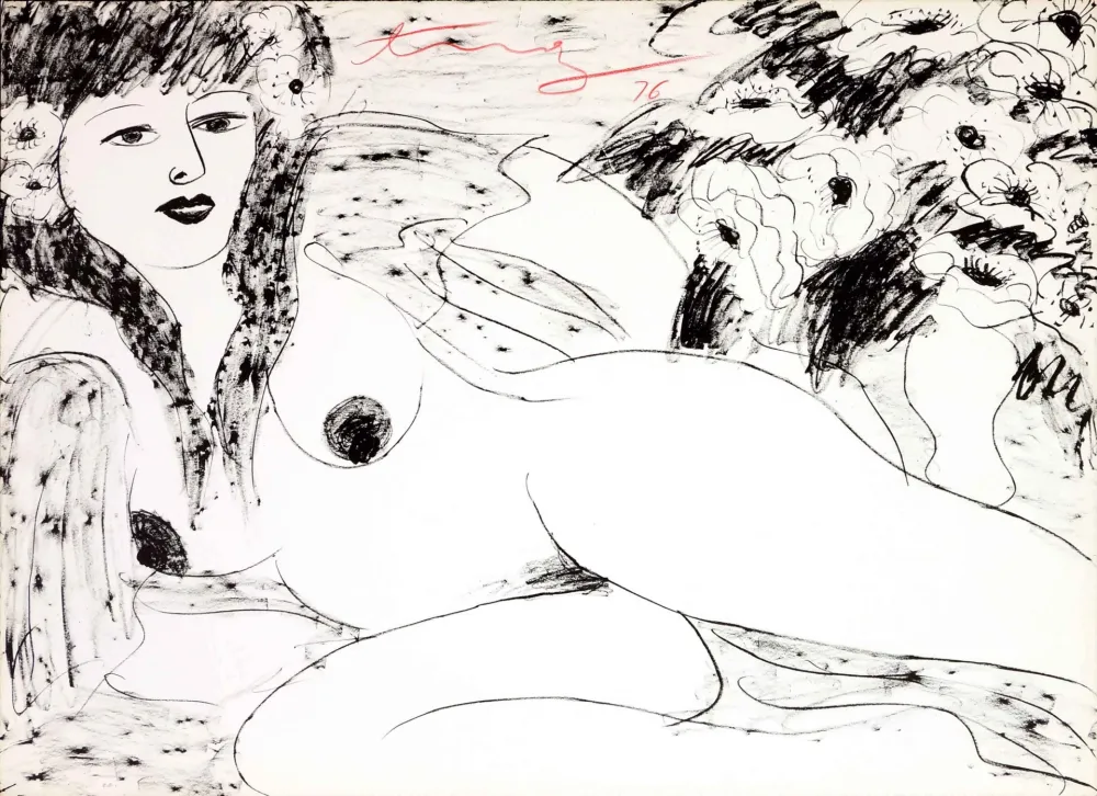 リトグラフ Ting - Sans titre