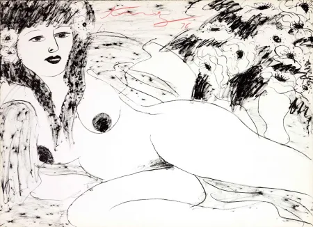 リトグラフ Ting - Sans titre