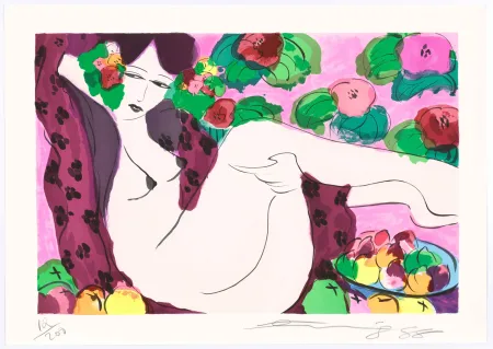 リトグラフ Ting - Spotted blanket 