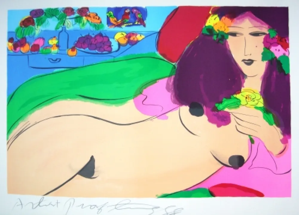 リトグラフ Ting - Woman 1