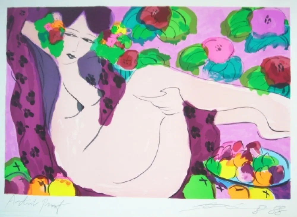 リトグラフ Ting - Woman 16