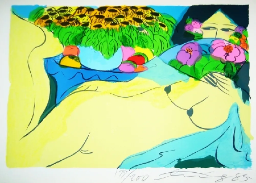 リトグラフ Ting - Woman 18