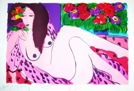 リトグラフ Ting - Woman 20