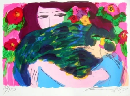 リトグラフ Ting - Woman 3