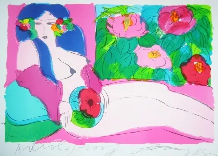 リトグラフ Ting - Woman 6