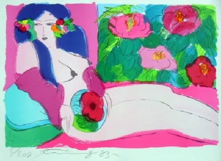 リトグラフ Ting - Woman 7