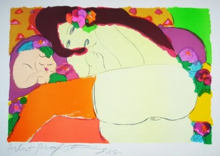 リトグラフ Ting - Woman 8