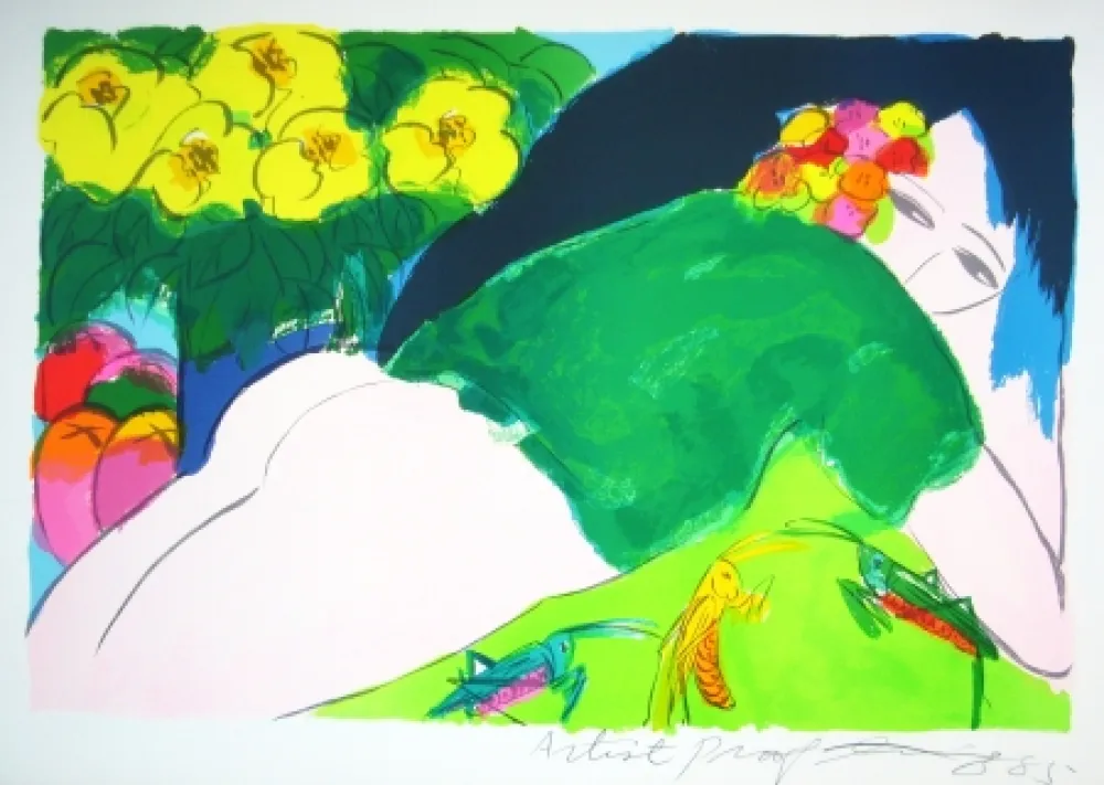 リトグラフ Ting - Woman 9