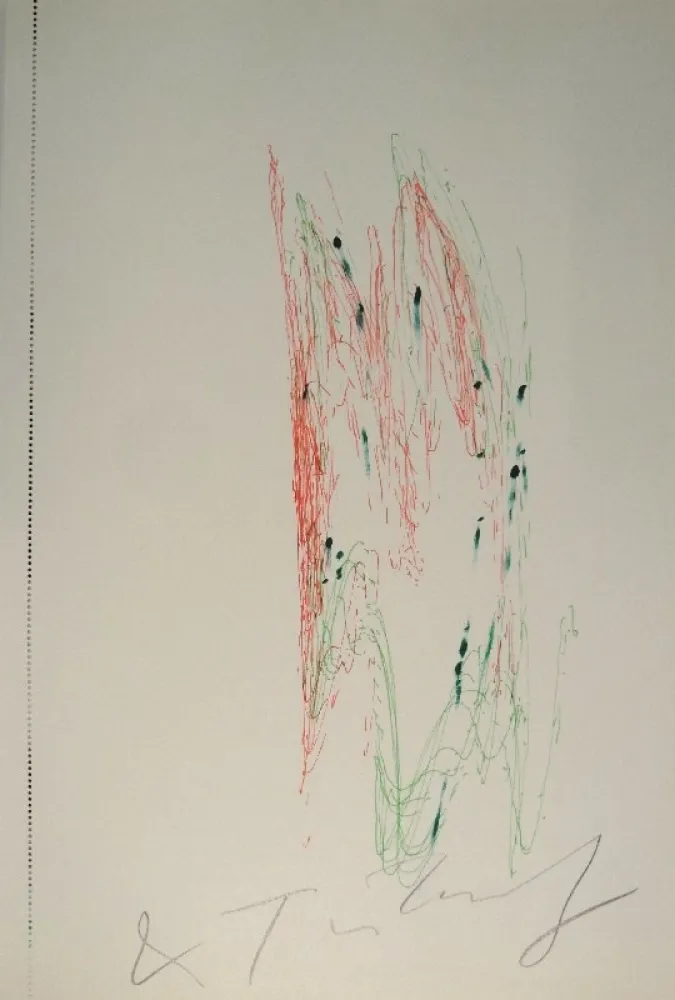 挿絵入り本 Tinguely - Jean Tinguely 