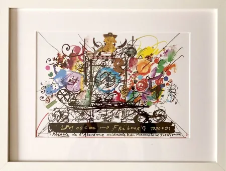 オフセット Tinguely - Retable de l'abondance