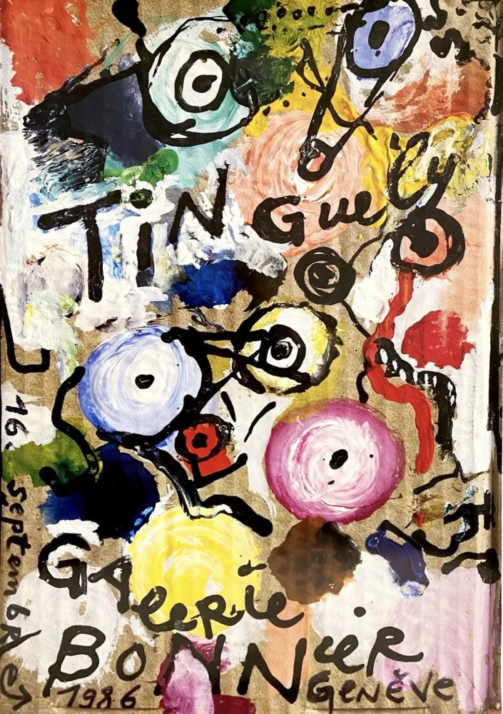 掲示 Tinguely - Sans Titre