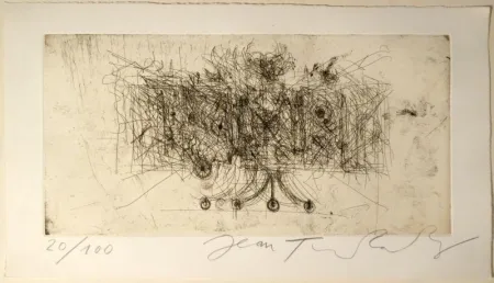 挿絵入り本 Tinguely - Tinguely par Tinguely