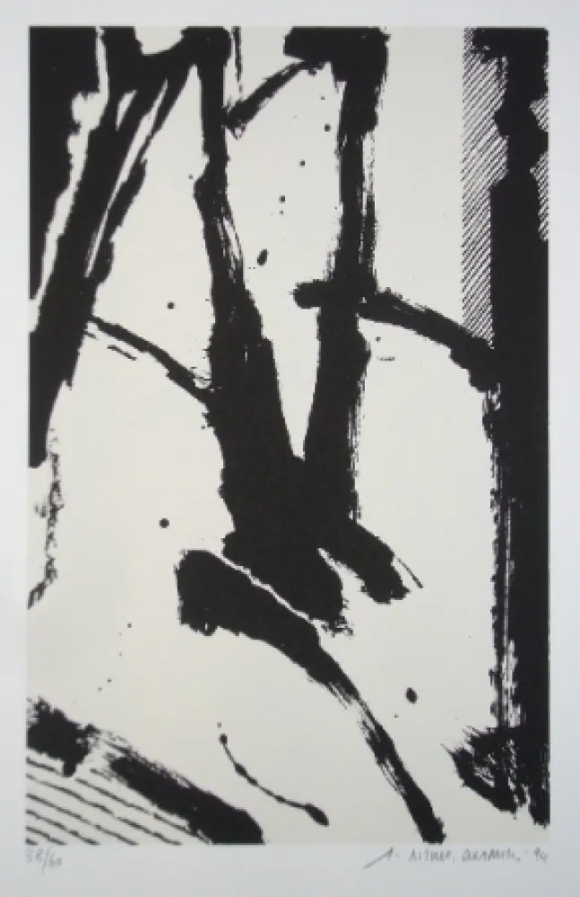 シルクスクリーン Titus Carmel - Cairn