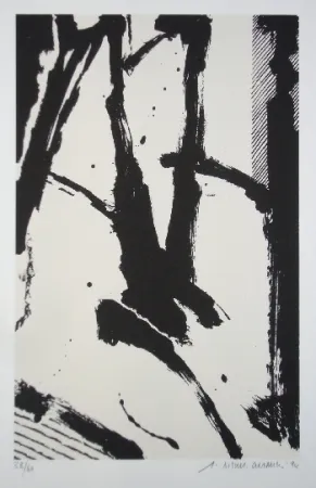 シルクスクリーン Titus Carmel - Cairn