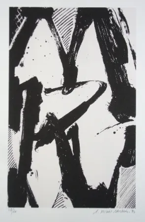 シルクスクリーン Titus Carmel - Cairn