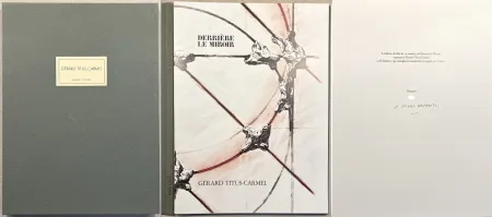挿絵入り本 Titus Carmel - Derrière le Miroir n°243. GÉRARD TITUS-CARMEL. Janvier 1981. TIRAGE DE LUXE SIGNÉ PAR L'ARTISTE.