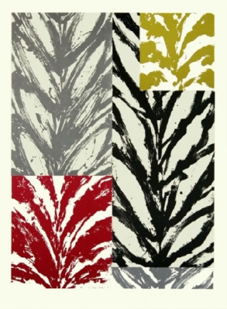 リトグラフ Titus Carmel - Feuillée I