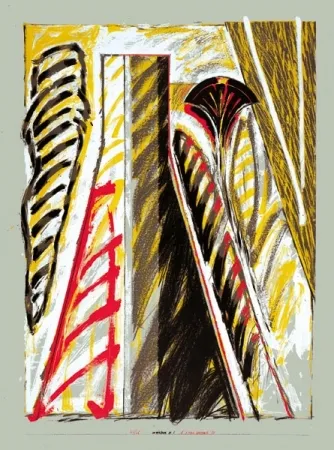 リトグラフ Titus Carmel - Interieur