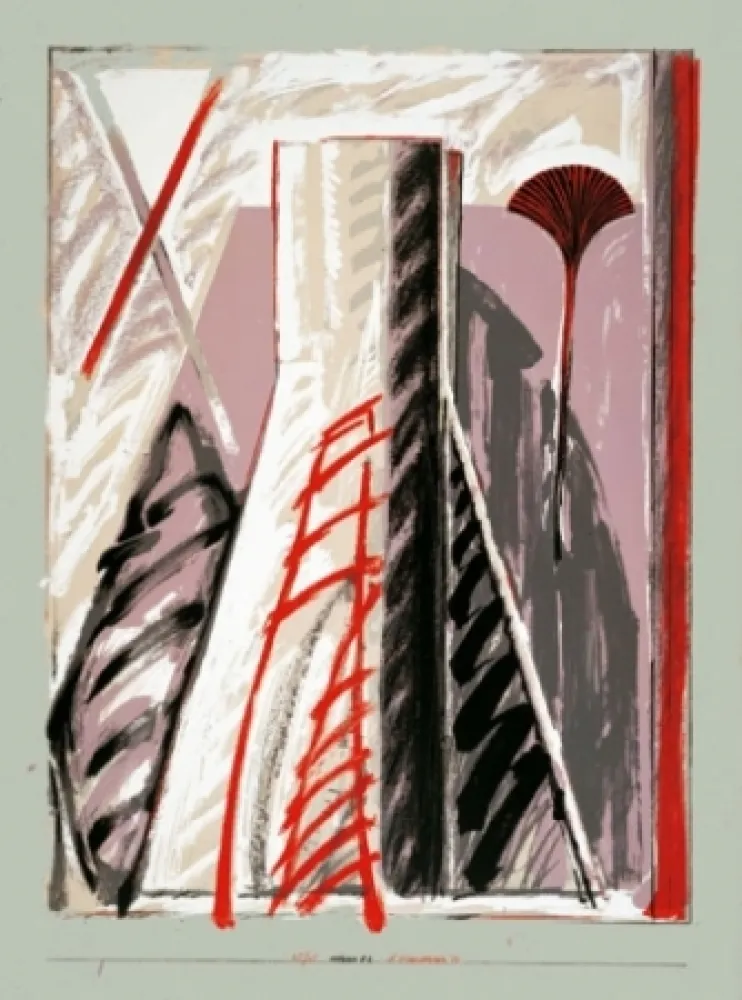 リトグラフ Titus Carmel - Intérieur 2