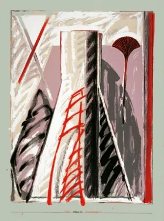 リトグラフ Titus Carmel - Intérieur 2