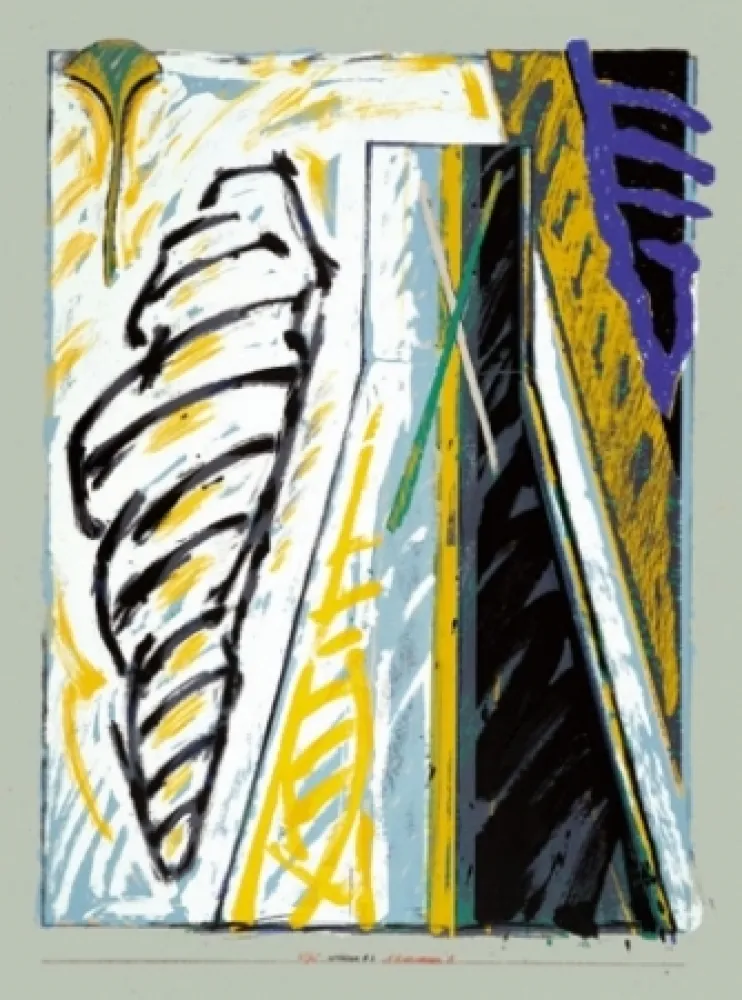 シルクスクリーン Titus Carmel - Intérieur 3