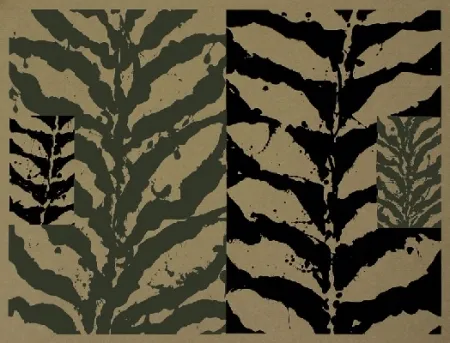 シルクスクリーン Titus Carmel - Jungle