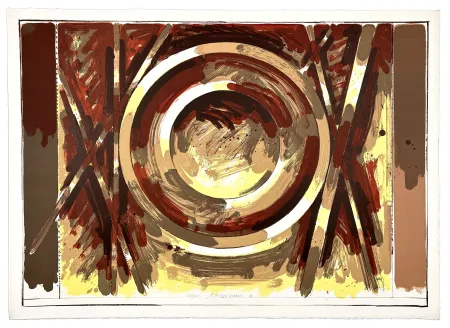 リトグラフ Titus Carmel - Sans titre 2