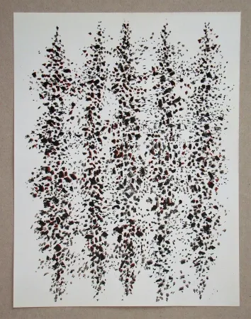 リトグラフ Tobey - Composition