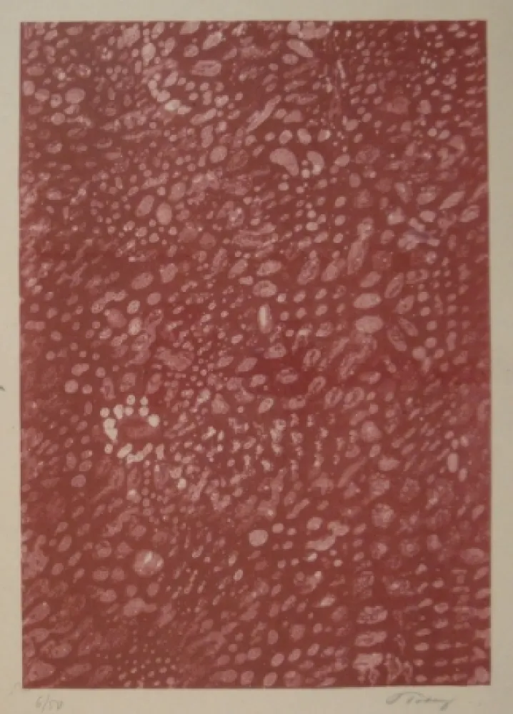 リトグラフ Tobey - Komposition.