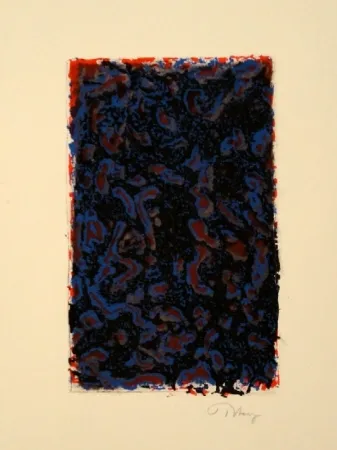 リトグラフ Tobey - Komposition