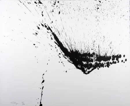 リトグラフ Tobey - Sumi - Hand-signed