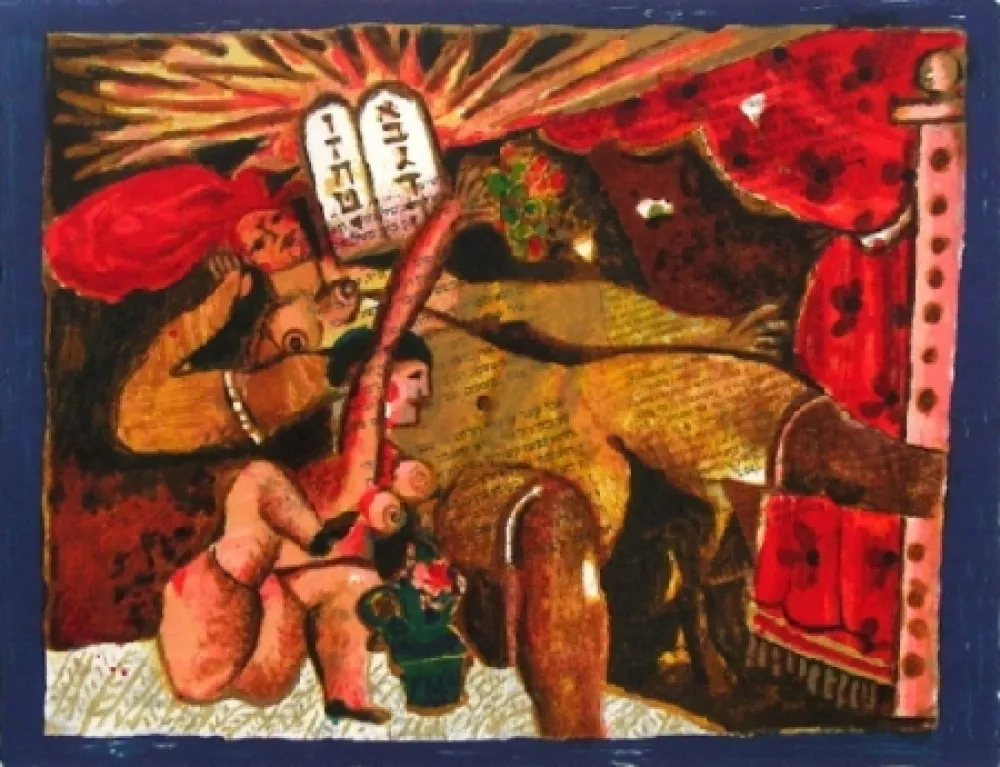 リトグラフ Tobiasse - Cantique des cantiques v