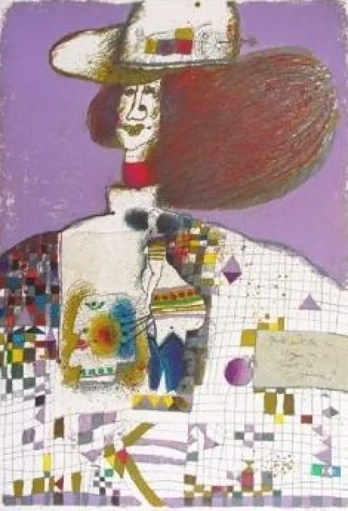 リトグラフ Tobiasse - Composition