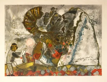 リトグラフ Tobiasse - 		