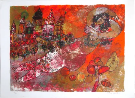 リトグラフ Tobiasse - The song of songs 1