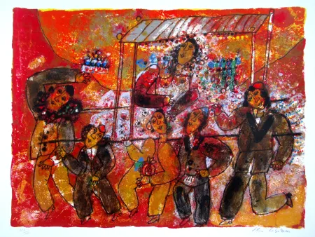 リトグラフ Tobiasse - The Song of Songs 3