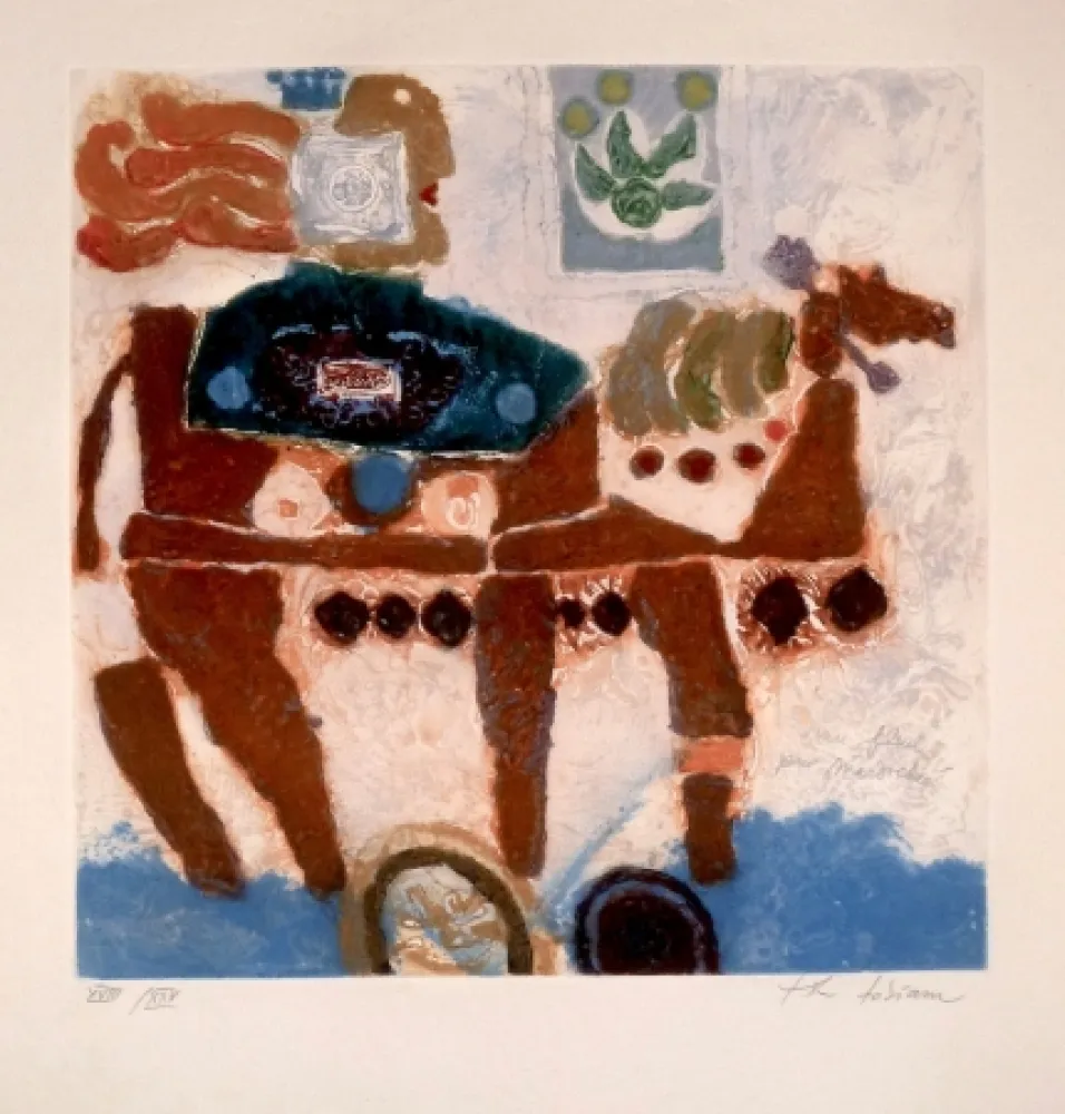 カーボランダム Tobiasse - Une fleur 