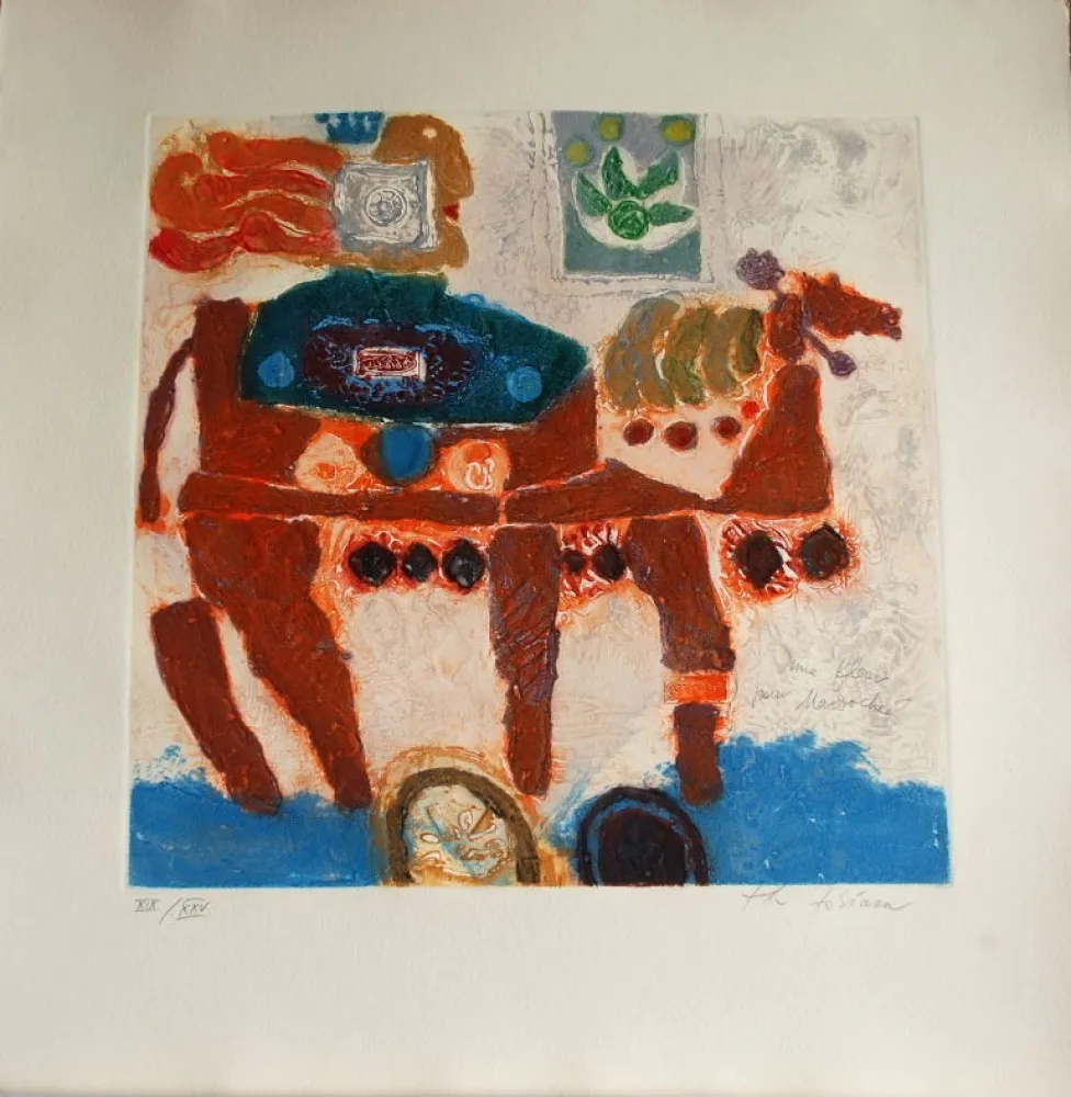 彫版 Tobiasse - Une fleur pour Mardochée