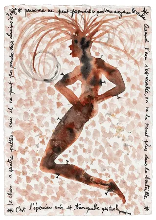 デジタル版画 Toguo - Nu (collection Naked)