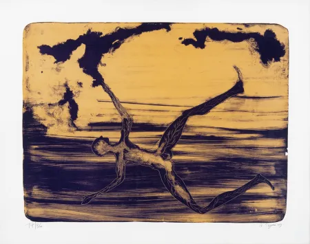 リトグラフ Toguo - Spring cleaning