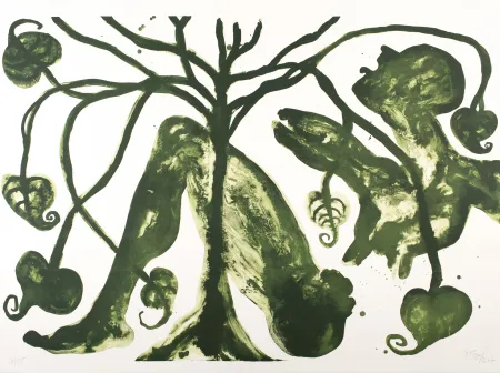 リトグラフ Toguo - Take a Green Breath