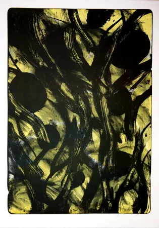 リトグラフ Tøjner - Recherche de formes dispersées V