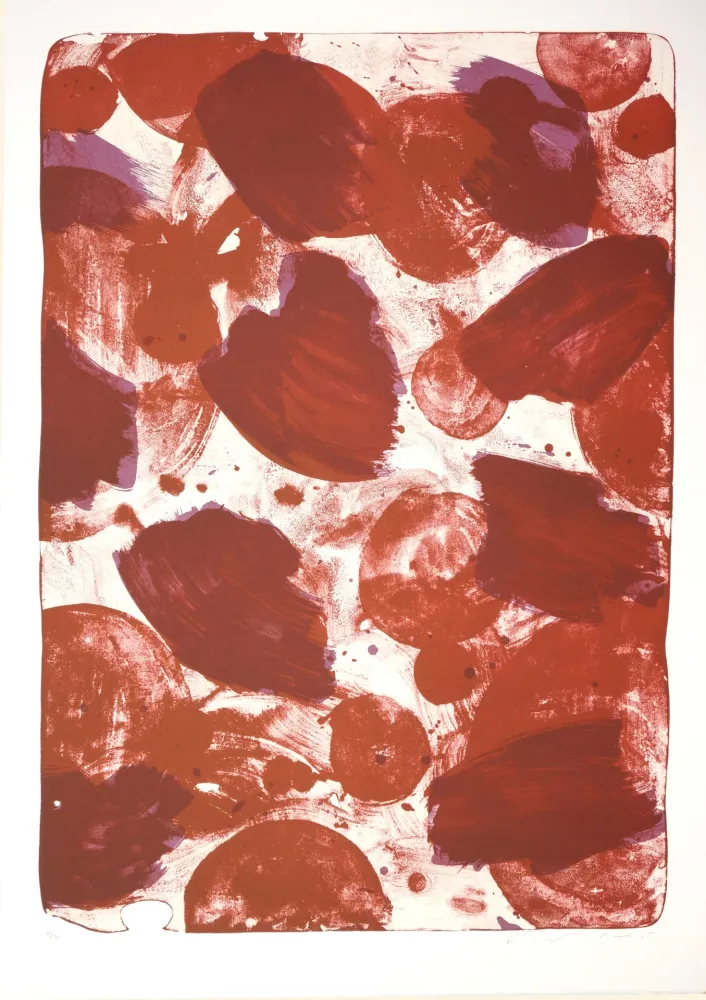 リトグラフ Tøjner - Recherche de formes dispersées VII