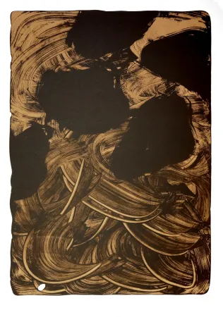 リトグラフ Tøjner - Recherche de formes dispersées VIII