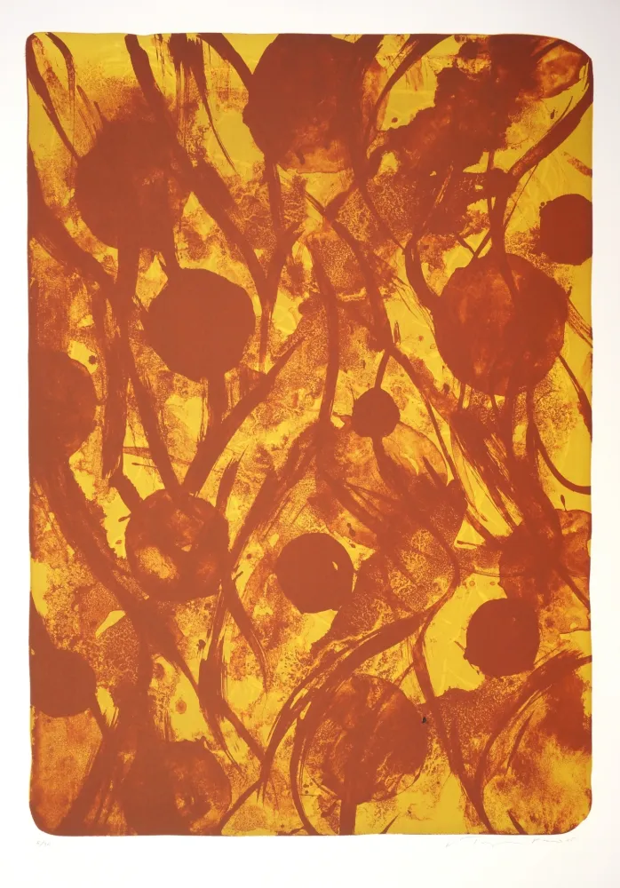 リトグラフ Tøjner - Recherche des formes dispersées III