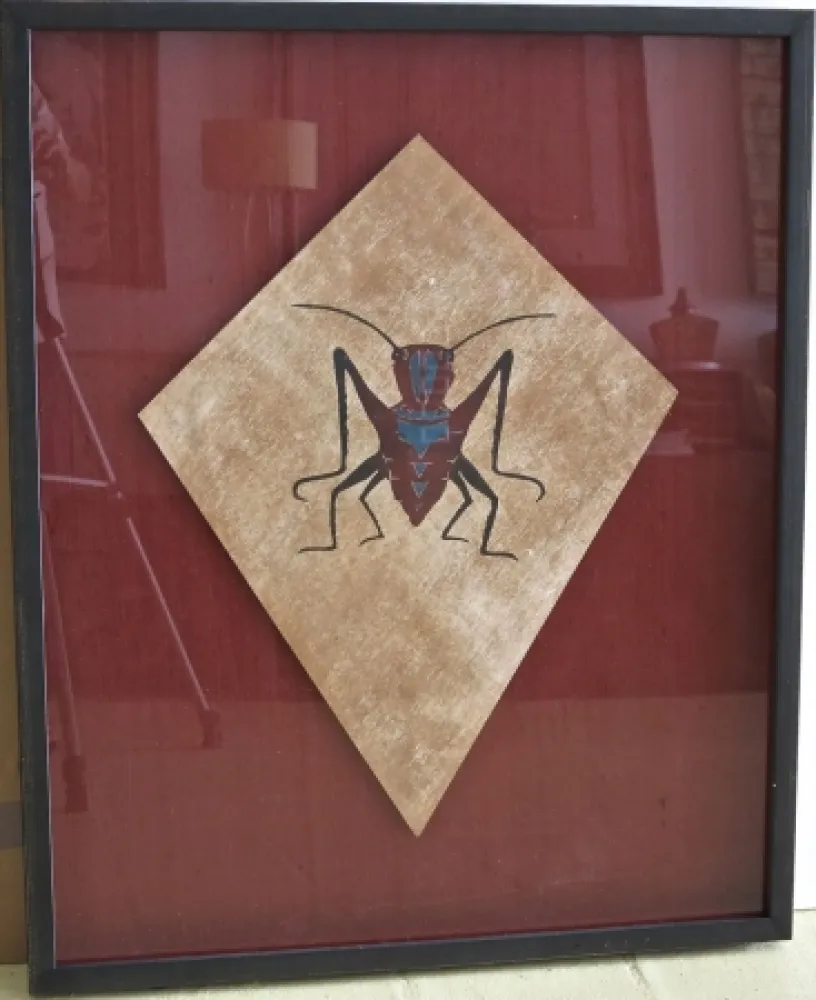 シルクスクリーン Toledo - Cricket kite I