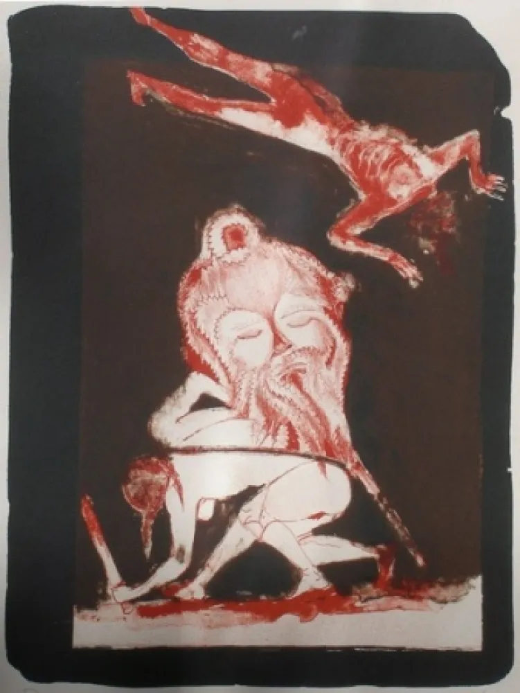 リトグラフ Toledo - El decapitado