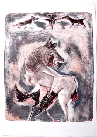 エッチングと　アクチアント Toledo - El Pico largo