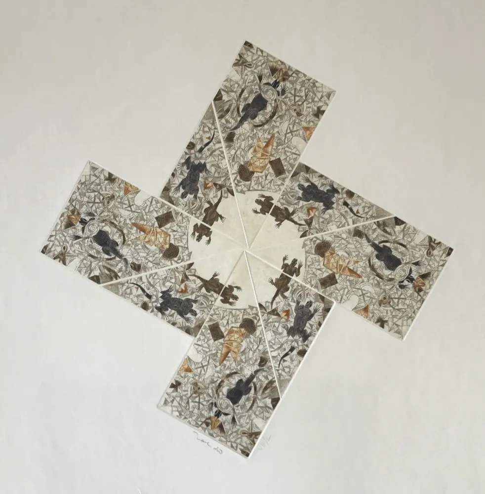 彫版 Toledo - Iguanas